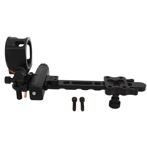 5 Pin Bow Sight 5 Pin Type Aluminum Alloy with Luminous Ring for Compound Bow Training