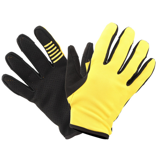 Riding Gloves Unisex Motorcycle Winter Autumn Spring Bike Breathable Hand Wear for Touch ScreenYellow L
