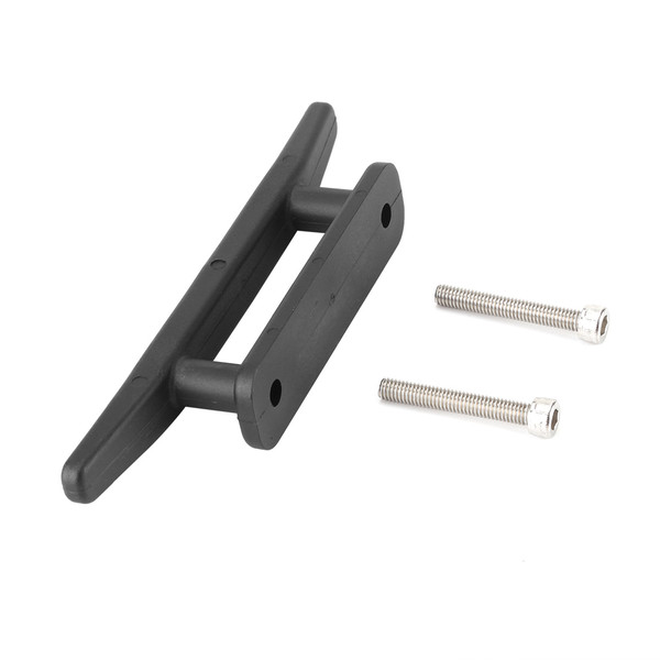 1pc Nylon Kayak Boat Canoe Deck Cleat 2-Hole Open Anchor Base with Screws Accessory