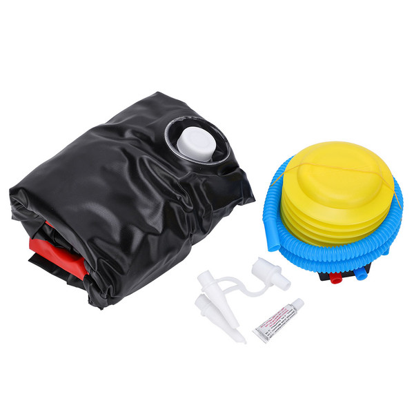 Inflatable Boxing Punching Kick Training Tumbler Bop Bag with Air Inflator Pedal Pump