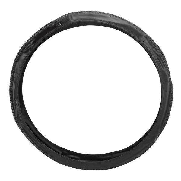 Bike Outer Tire Foldable 27.5x2.1 Tread Surface Rubber Bicycle Outer Tire Replacement for Mountain Bike Road Bike All Black