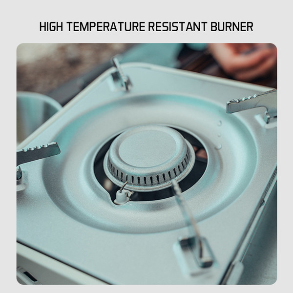 Portable Butane Stove 2100W Camping Cassette Stove Burner for Outdoor Camping Backpacking Picnic