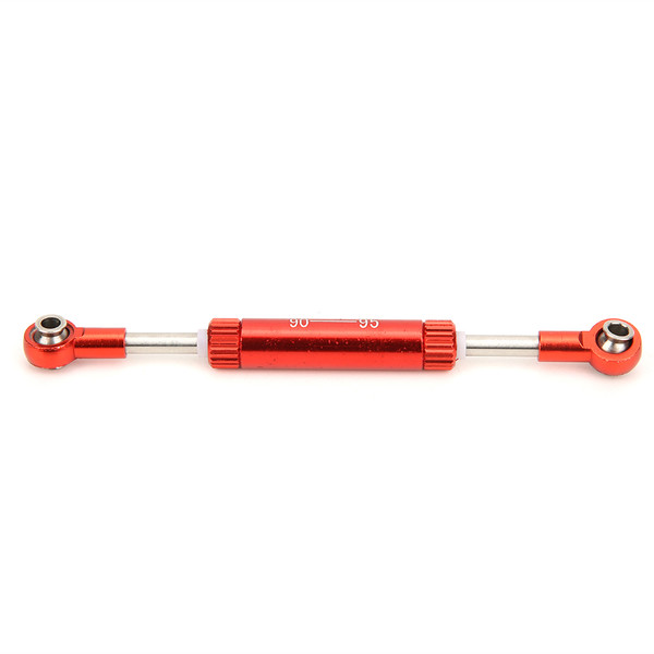 Adjustable Servos Pull Rod-Steering Lever Accessory for  SCX10 D90 1/10 RC Car(90-95mm )