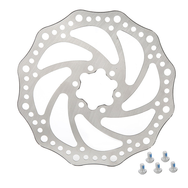 Bike Disc Brake Alloy Steel 160mm Threaded Hubs Bicycle Rotor Accessories for Mountain Folding Bikes