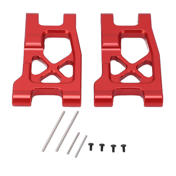 RC Front Rear Swing Arms 1/18 RC Aluminum Suspension Arm for Traxxas Latrax Teton for Desert Prerunner Red