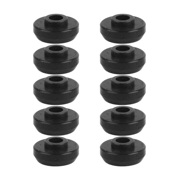 10pcs Aluminum Alloy Screw Shim Upgrade Spare Parts Fit for MND90 MN99 MN91 FJ45(Black )
