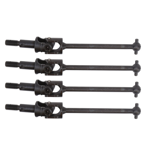 4Pcs Steel CVD Drive Shaft Transmission Axle for HSP 94123/94108/94102 1/10 RC CarBlack