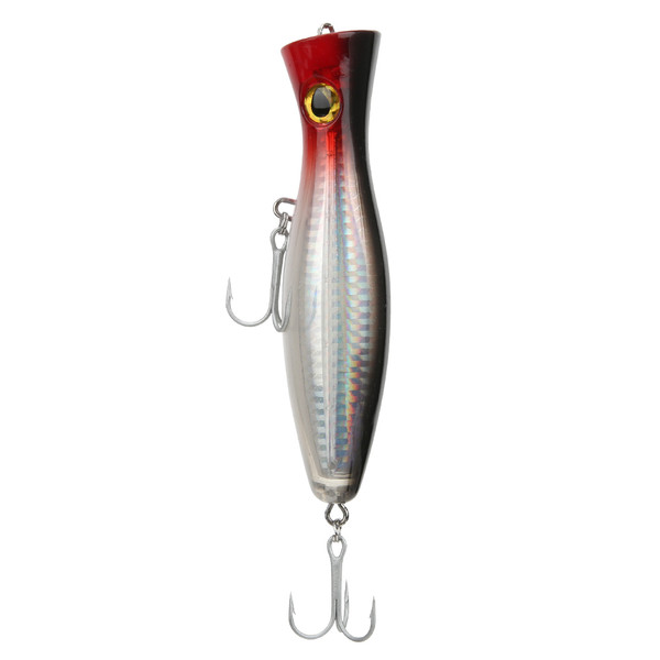 Artificial Popper Fish Lure 3D Eyes Seawater Hard Bait with Hook Ring Fishing Tackle003