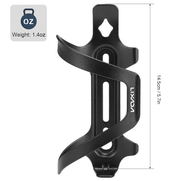 Lixada Lightweight Bike Bottle Holder Alloy MTB Water Bottle Cage Cycle Road Bike Bottle Mount
