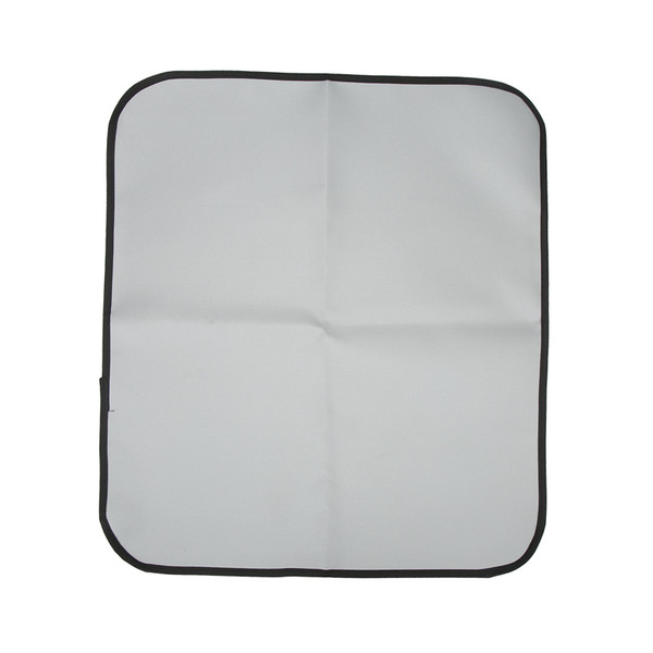 Picnic Fire Blanket Silicone Coated Glass Fiber Grey Filleted Corner Flame Retardant Rug for Camping M