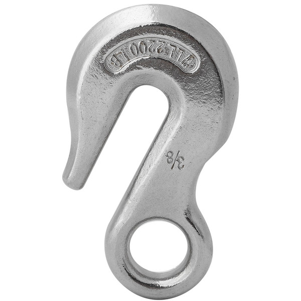 Durable Stainless Steel Eye Lifting Cargoes Snap Hooks Rowing Boat Kayak Accessory 3/8"