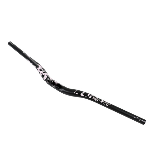 Wheel Track Handlebar Replacement Aluminum Alloy Bike Riser Bar 31.8mm Mounting Diameter Black