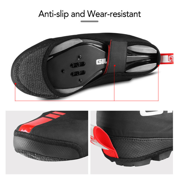 Cycle Shoe Covers Waterproof Windproof Warm Overshoes MTB Road Bicycle Bike Winter Shoe Covers Protector