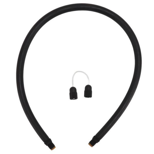 3x16mm Natural Latex Tube V Shaped Thread Latex Tube Elastic Latex Rubber Tubing for Underwater Fishing 85mm / 3.3in