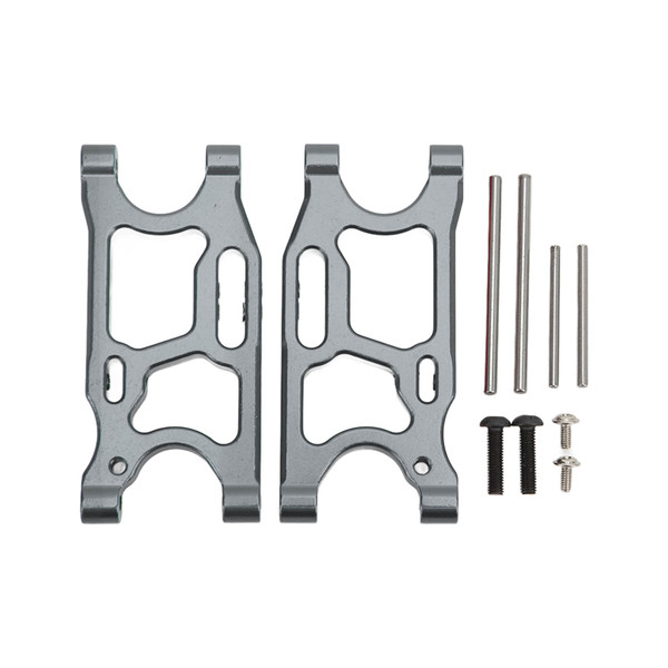 Metal Aluminium Rear Swing Arm for Wltoys 144001 124018 124019 1/14 RC Car Upgrade PartsTitanium Color