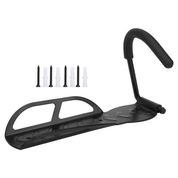 Bike Rack Wall Mount Hanger Storage Vertical Hook Indoor Shed Easy Hang/Detach Display BracketNo Fixed Model