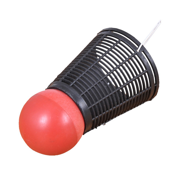 Fishing Feeders Badminton Shape Lure Feeding Fishing Tackle Tool