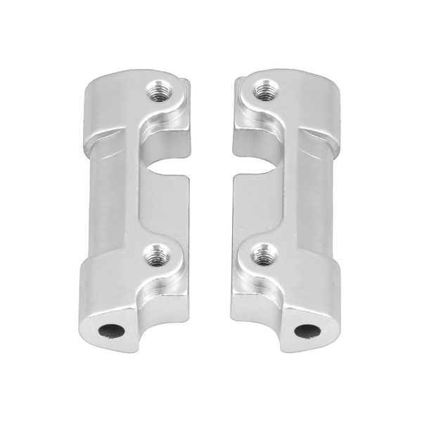 Aluminium Alloy Front Rear Gear Box Mount for FS 53633 / 51805 / 51806 1/10 RC Car (Silver)