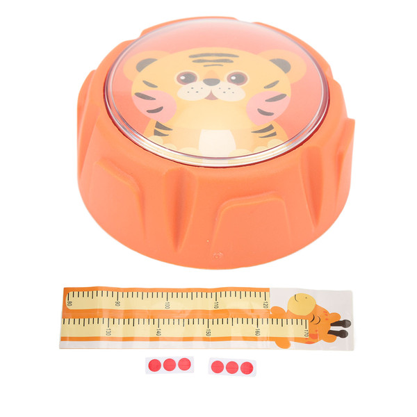 Touch High Jump Counter with Voice Broadcast ABS Self Adhesive Height Training Device for Home School Tiger