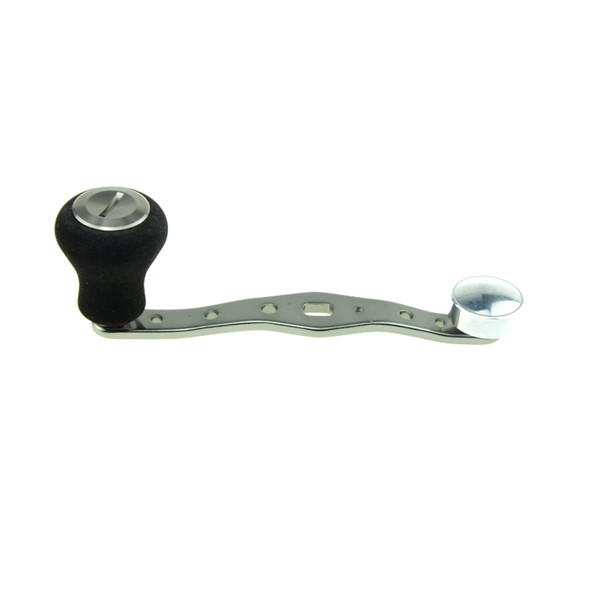 [通拓商品]Aluminum Alloy Fishing Reel Single Fishing Reel Handle Replacement Parts with Soft EVA Handle Knob for Baitcasting Spinning Fishing Reels