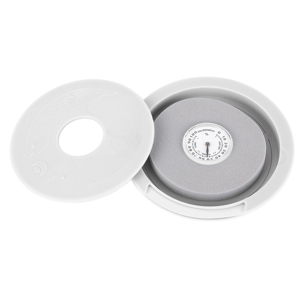 Guitar Soundhole Humidifier with Hygrometer Humidity Gauge Folk Acoustic Guitar Sound Hole Humidifier White