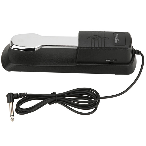 Piano Sustain Foot Pedal Switch with Non-Slip Mat Musical Instrument Accessories