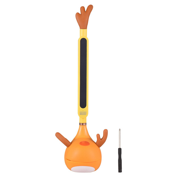 Electronic Erhu Adorable Mini Guitar Erhu Cute Cartoon Shape Music Synthesizer Kids Early Educational Learning Musical Instrument Educational Fun Gift for Kids Children Teens Adults Beginner