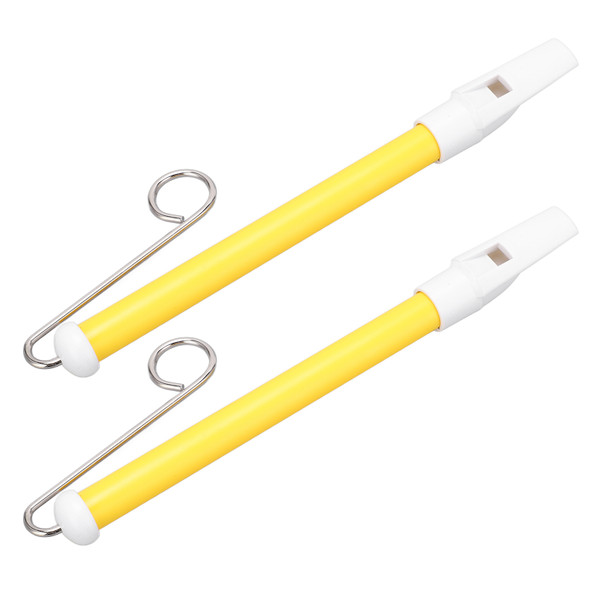 2Pcs Slide Whistle Toy Metal Sliding Flute Professional Musical Instrument for Kids Beginners