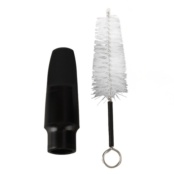 Saxophone Mouthpiece Plastic Soprano Treble Saxophone Whistle Brush Musical Instrument Accessory Cleaning Tool