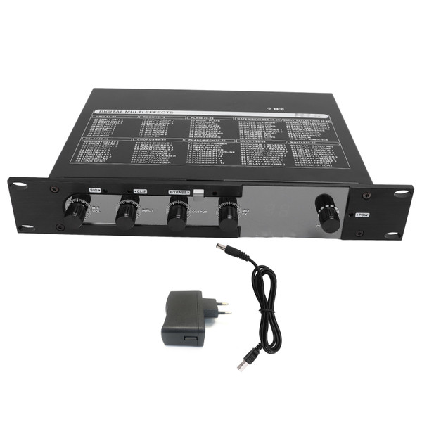 Karaoke Mixer Effector 99 DSPs Wireless Digital Stereo Sound Effect Processor 100‑240V EU Plug