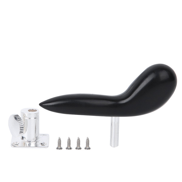 Bassoon Hand Holder Silver Black Industrial Plastic Saddle Rest Musical Instrument Accessories