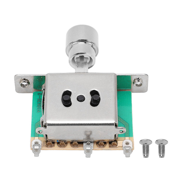 Guitar 3 Way Toggle Switch High Strength Metal Electric Guitar Pickup 3 Way Selector Switch Silver