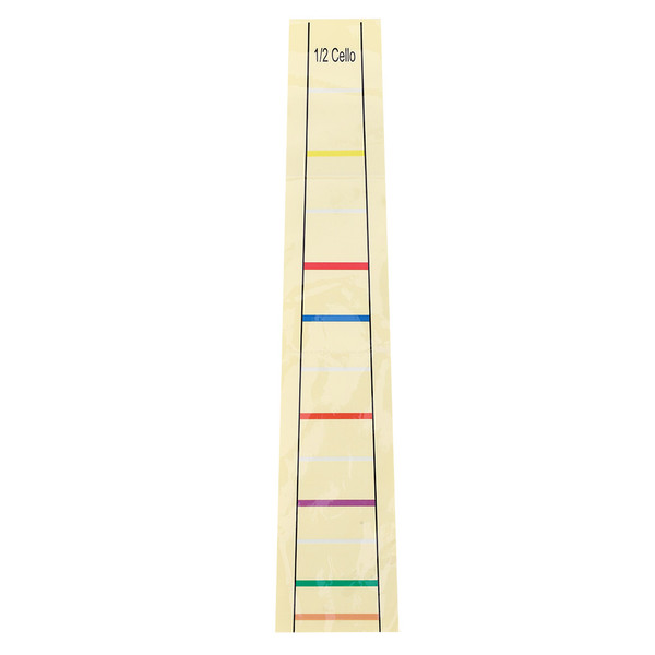 Cello Fingerboard Sticker 1/2 Finger Position Indicator Musical Instrument Accessories