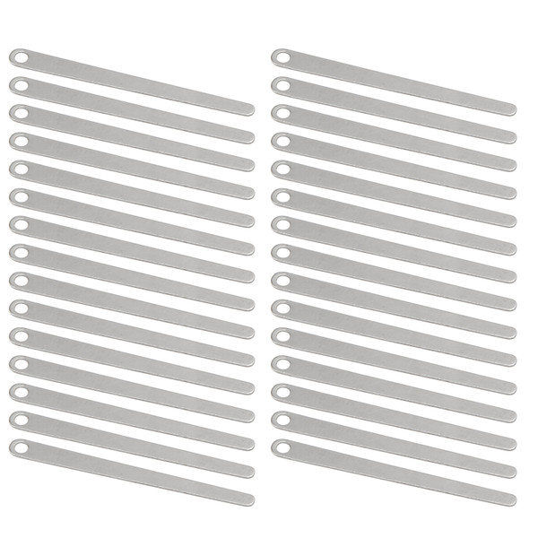 30Pcs Clarinet Repair Reeds Metal Reed Replacement Wind Instrument Maintenance Accessories
