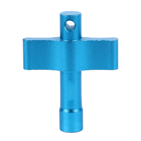 Square Port Drum Wrench T Shape Tuning Key Drum Screw Adjustment Tool for Musical Instrument Repair WE17 Blue
