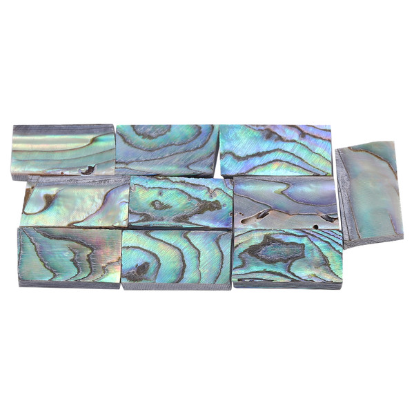 10Pcs Abalone Shell Inlay Natural Guitars Inlay Material Guitar Fretboard Inlays Materials