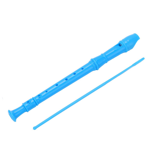 ABS Recorder Instrument 8 Hole Soprano Recorders for Kindergartens Elementary SchoolsBlue