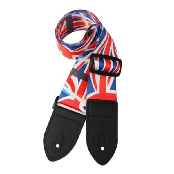 Electric Guitar Shoulder Strap Adjusting Comfortable Fashionable Polyester Ukulele Shoulder Strap
