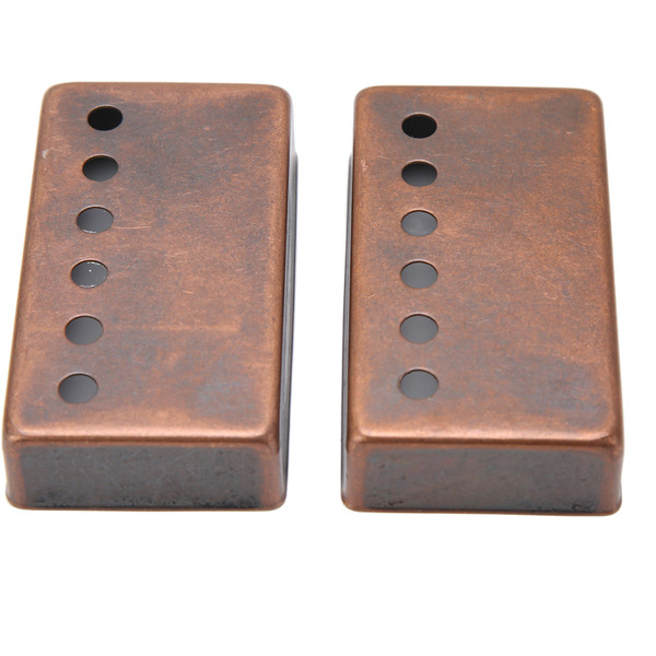 2 Pcs Electric Guitar Pickup Cover Bronze Good Heat Dissipation Scratch Rust Proof Replacement Guitar Pickup Shell