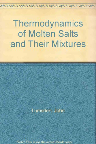 Thermodynamics of Molten Salt Mixtures