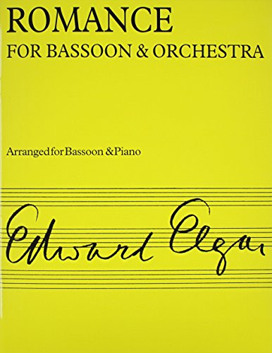 Romance for Bassoon and Orchestra: Arranged for Bassoon and Piano