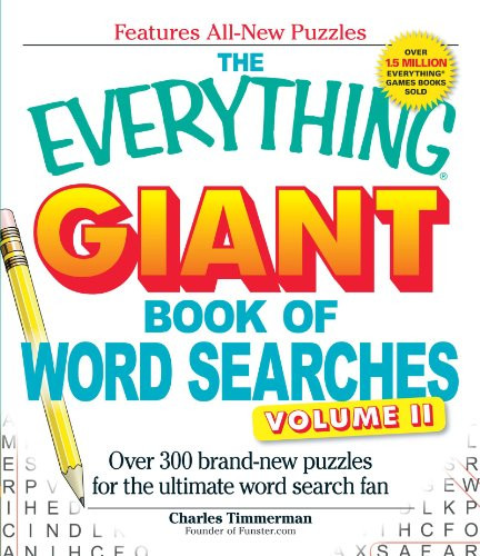 2: The Everything Giant Book of Word Searches Volume II: Over 300 brand-new puzzles for the ultimate word search fan