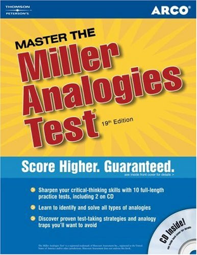 Master the Miller Analogies Test 2006