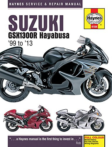 Suzuki GSX1300R Hayabusa '99 to '13 (Haynes Service & Repair Manual)