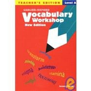 Vocabulary Workshop: Level A - Teacher's Edition