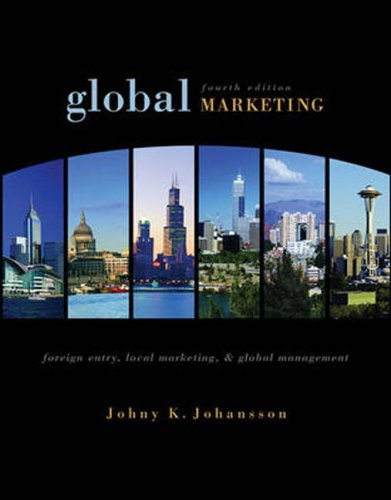 Global Marketing: Foreign Entry, Local Marketing and Global Management