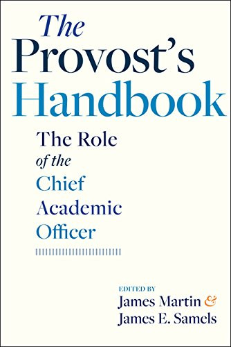 The Provost's Handbook: The Role of the Chief Academic Officer