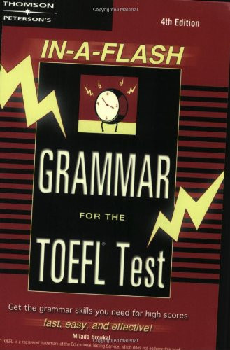 In-A-Flash Grammar for the TOEFL Test