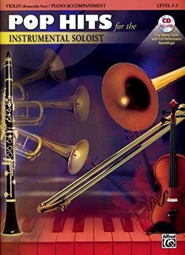 Pop Hits for the Instrumental Soloist for Strings: Violin, Book & CD