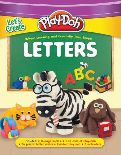 PLAY-DOH Let's Create: Letters: Where Learning and Creativity Take Shape